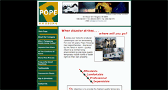 Desktop Screenshot of popehousing.com